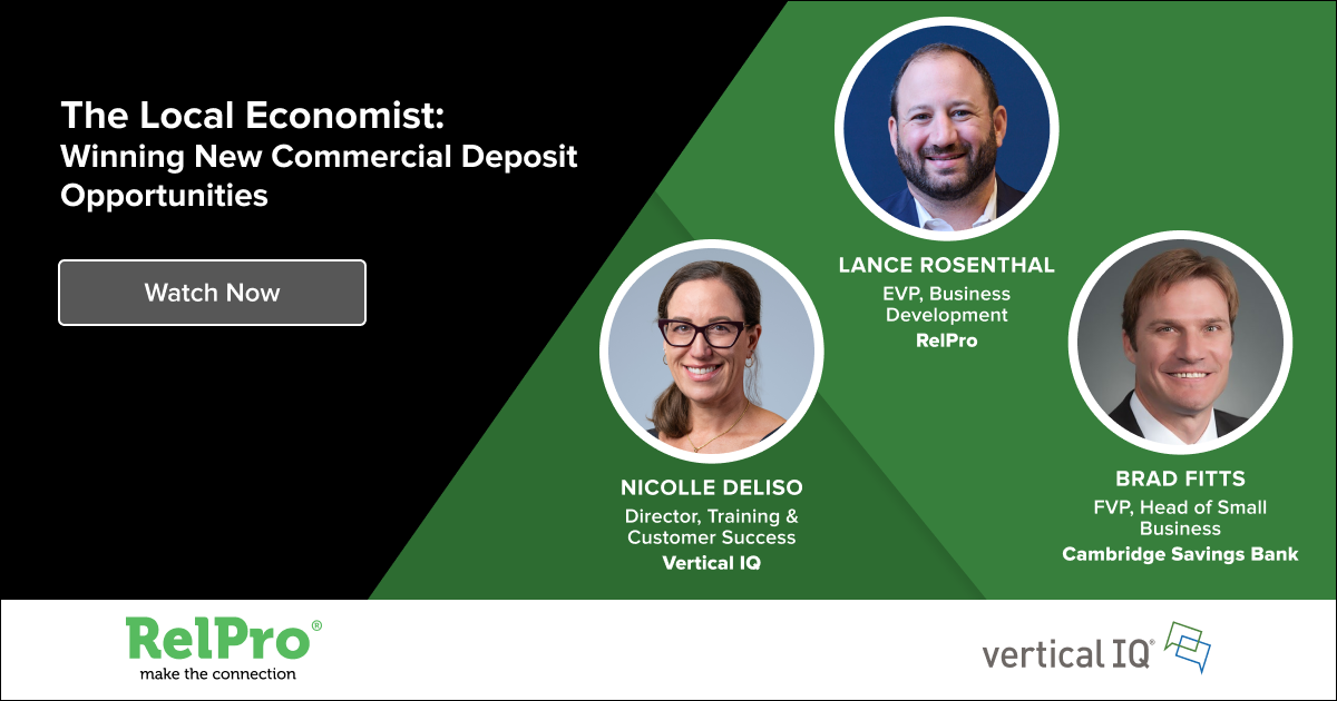 The Local Economist: Winning New Commercial Deposit Opportunities