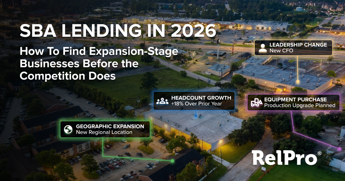 SBA Lending in 2026 — Find Expansion-Stage Businesses Before the Competition Does